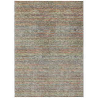 Piper Looms Chantille Stripes ACN2148 Sage Machine Washable Area Rug main image