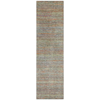 Piper Looms Chantille Stripes ACN2148 Sage Machine Washable Area Rug Runner Main Image