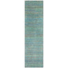 Piper Looms Chantille Stripes ACN2148 Teal Machine Washable Area Rug Runner Main Image