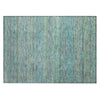 Piper Looms Chantille Stripes ACN2148 Teal Machine Washable Area Rug Scatter Main Image