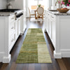 Piper Looms Chantille Geometric ACN2149 Aloe Machine Washable Area Rug Runner Lifestyle Image Feature
