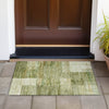 Piper Looms Chantille Geometric ACN2149 Aloe Machine Washable Area Rug Scatter Outdoor Lifestyle Image Feature