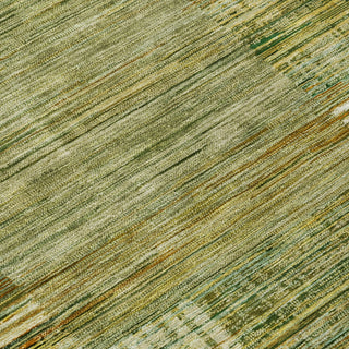 Piper Looms Chantille Geometric ACN2149 Aloe Machine Washable Area Rug Swatch Image