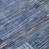 Piper Looms Chantille Geometric ACN2149 Blue Machine Washable Area Rug Swatch Image