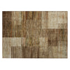 Piper Looms Chantille Geometric ACN2149 Brown Machine Washable Area Rug Scatter Main Image