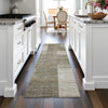 Piper Looms Chantille Geometric ACN2149 Pewter Machine Washable Area Rug Runner Lifestyle Image Feature