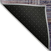 Piper Looms Chantille Geometric ACN2149 Plum Machine Washable Area Rug Backing Image