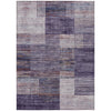 Piper Looms Chantille Geometric ACN2149 Plum Machine Washable Area Rug main image