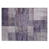 Piper Looms Chantille Geometric ACN2149 Plum Machine Washable Area Rug Scatter Main Image
