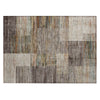 Piper Looms Chantille Geometric ACN2149 Taupe Machine Washable Area Rug Scatter Main Image