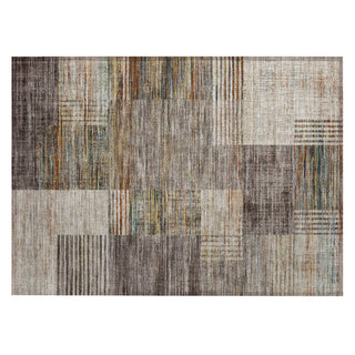 Piper Looms Chantille Geometric ACN2149 Taupe Machine Washable Area Rug Scatter Main Image