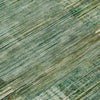 Piper Looms Chantille Geometric ACN2149 Teal Machine Washable Area Rug Swatch Image