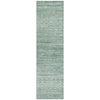 Piper Looms Chantille Stripes ACN2150 Aqua Machine Washable Area Rug Runner Main Image