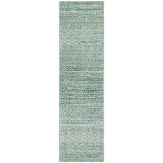 Piper Looms Chantille Stripes ACN2150 Aqua Machine Washable Area Rug Runner Main Image
