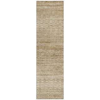 Piper Looms Chantille Stripes ACN2150 Beige Machine Washable Area Rug Runner Main Image