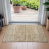 Piper Looms Chantille Stripes ACN2150 Beige Machine Washable Area Rug Scatter Lifestyle Image Feature