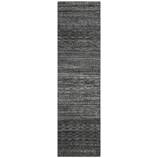 Piper Looms Chantille Stripes ACN2150 Charcoal Machine Washable Area Rug Runner Main Image
