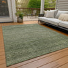 Piper Looms Chantille Stripes ACN2150 Fern Machine Washable Area Rug Outdoor Lifestyle Image Feature
