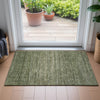 Piper Looms Chantille Stripes ACN2150 Fern Machine Washable Area Rug Scatter Lifestyle Image Feature