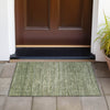 Piper Looms Chantille Stripes ACN2150 Fern Machine Washable Area Rug Scatter Outdoor Lifestyle Image Feature