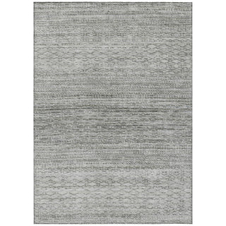 Piper Looms Chantille Stripes ACN2150 Gray Machine Washable Area Rug main image
