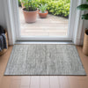 Piper Looms Chantille Stripes ACN2150 Gray Machine Washable Area Rug Scatter Lifestyle Image Feature