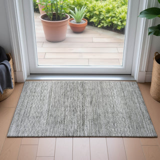 Piper Looms Chantille Stripes ACN2150 Gray Machine Washable Area Rug Scatter Lifestyle Image Feature