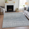 Piper Looms Chantille Stripes ACN2150 Linen Machine Washable Area Rug Lifestyle Image Feature