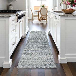 Piper Looms Chantille Stripes ACN2150 Linen Machine Washable Area Rug Runner Lifestyle Image Feature