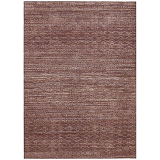 Piper Looms Chantille Stripes ACN2150 Merlot Machine Washable Area Rug main image