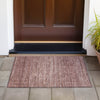 Piper Looms Chantille Stripes ACN2150 Merlot Machine Washable Area Rug Scatter Outdoor Lifestyle Image Feature