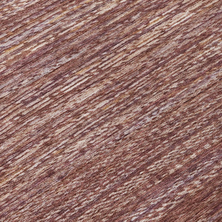 Piper Looms Chantille Stripes ACN2150 Merlot Machine Washable Area Rug Swatch Image