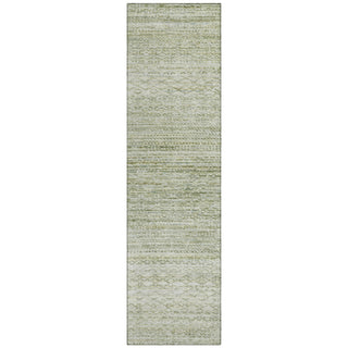 Piper Looms Chantille Stripes ACN2150 Sage Machine Washable Area Rug Runner Main Image