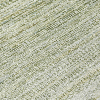 Piper Looms Chantille Stripes ACN2150 Sage Machine Washable Area Rug Swatch Image