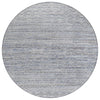 Piper Looms Chantille Stripes ACN2150 Sky Machine Washable Area Rug Round Main Image
