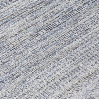 Piper Looms Chantille Stripes ACN2150 Sky Machine Washable Area Rug Swatch Image