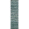 Piper Looms Chantille Stripes ACN2150 Teal Machine Washable Area Rug Runner Main Image