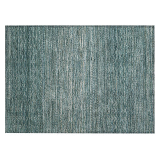 Piper Looms Chantille Stripes ACN2150 Teal Machine Washable Area Rug Scatter Main Image