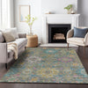 Piper Looms Chantille Medallions ACN2151 Aloe Machine Washable Area Rug Lifestyle Image Feature