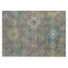 Piper Looms Chantille Medallions ACN2151 Aloe Machine Washable Area Rug Scatter Main Image