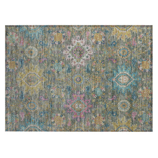 Piper Looms Chantille Medallions ACN2151 Aloe Machine Washable Area Rug Scatter Main Image