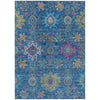 Piper Looms Chantille Medallions ACN2151 Blue Machine Washable Area Rug main image