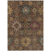 Piper Looms Chantille Medallions ACN2151 Chocolate Machine Washable Area Rug main image