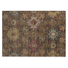 Piper Looms Chantille Medallions ACN2151 Chocolate Machine Washable Area Rug Scatter Main Image