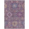 Piper Looms Chantille Medallions ACN2151 Eggplant Machine Washable Area Rug main image
