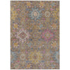 Piper Looms Chantille Medallions ACN2151 Mocha Machine Washable Area Rug main image