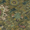 Piper Looms Chantille Medallions ACN2151 Olive Machine Washable Area Rug Swatch Image