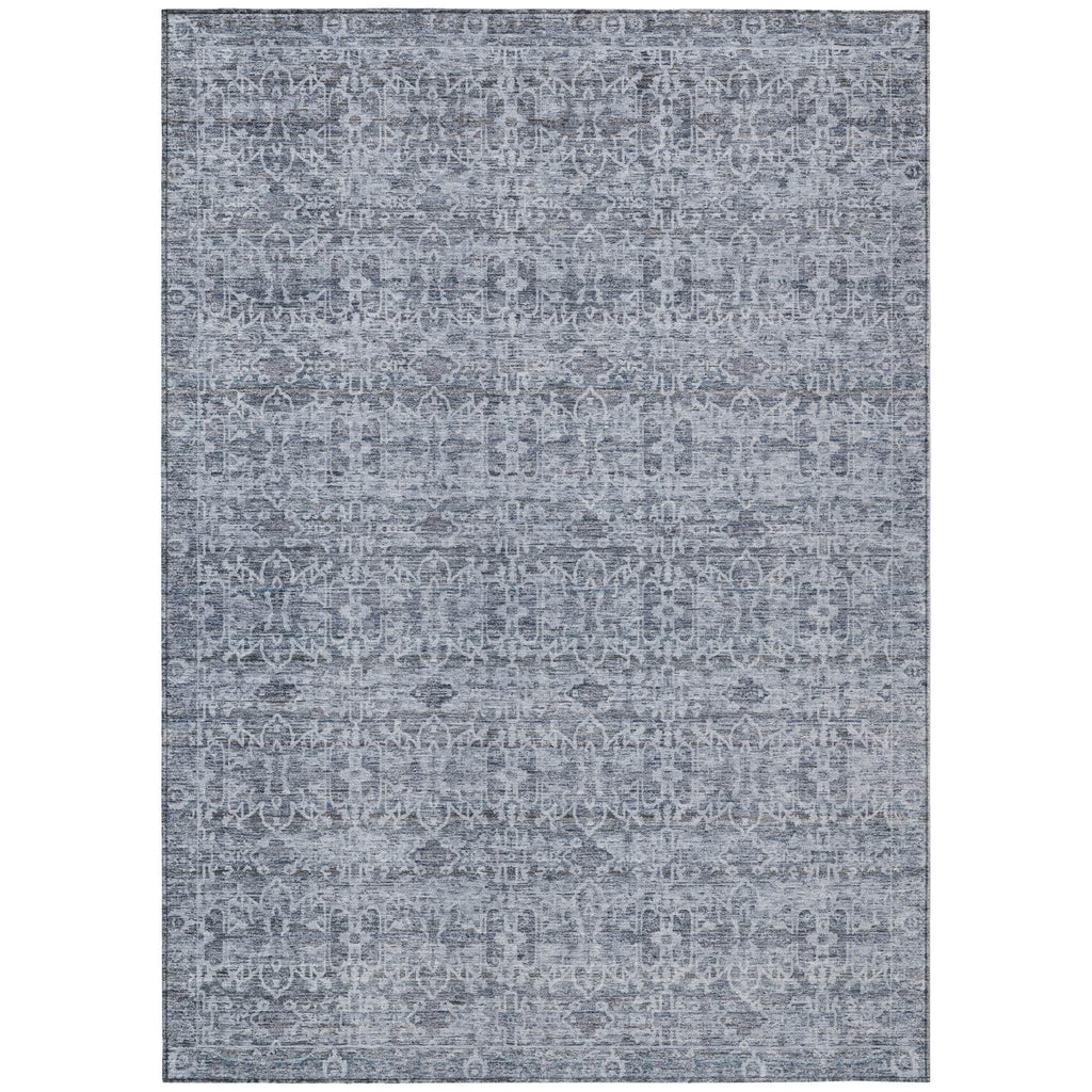 Piper Looms Chantille Stripes ACN2152 Blue Machine Washable Area Rug main image