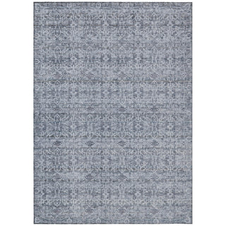 Piper Looms Chantille Stripes ACN2152 Blue Machine Washable Area Rug main image