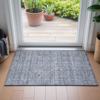Piper Looms Chantille Stripes ACN2152 Blue Machine Washable Area Rug Scatter Lifestyle Image Feature